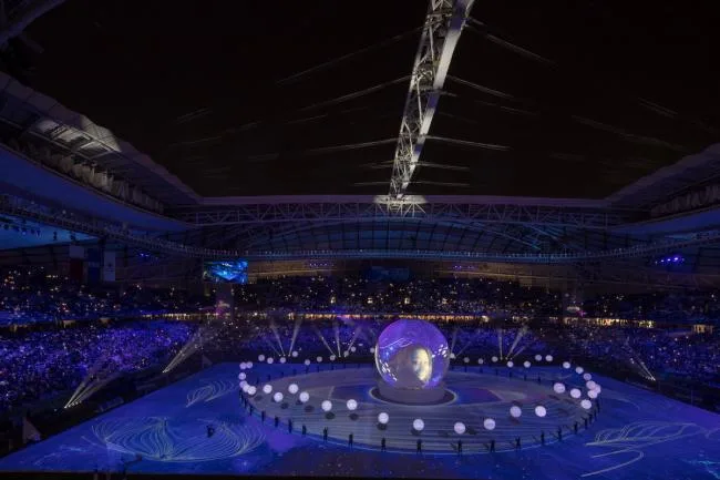BIM architecture | Like sails raised on the sea: 2022 World Cup main venue/Zaha Hadid Architects