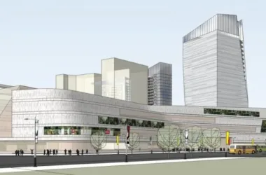 SketchUp Complex Model: Multi-Story Modern Commercial, Office, and Residential Building-BIM WORLD