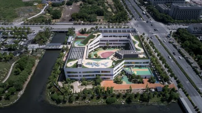 BIM Architecture | Nanxun Town Middle Kindergarten New Site Expansion Project/Zhejiang New Year's Eve School Architectural Design and Research Institute Co., Ltd