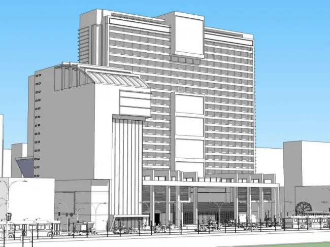 Sketchup Complex Model | Multi story Commercial Complex, Residential, Modern Style