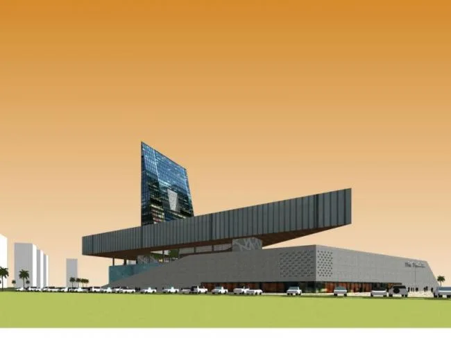 Sketchup Cultural Model | Multi story Art Center, Cultural Architecture, Modern Style