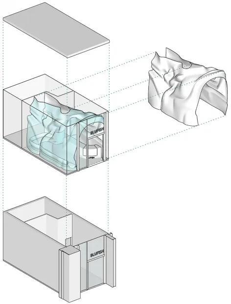 BIM Architecture | Solidified Seawater and Swimming Coral - Blufish Yingke Store/SODA Architects