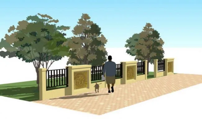 SketchUp Materials for Walls, Fences, and Guardrails