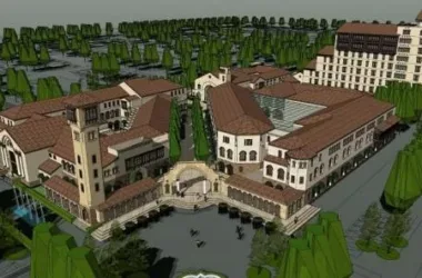 SketchUp Business Models: Mediterranean, Spanish, Multi-Story Community, and Classical Styles-BIM WORLD