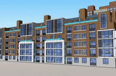 Modern Multi-Story and High-Rise Residential Buildings in SketchUp-BIM WORLD