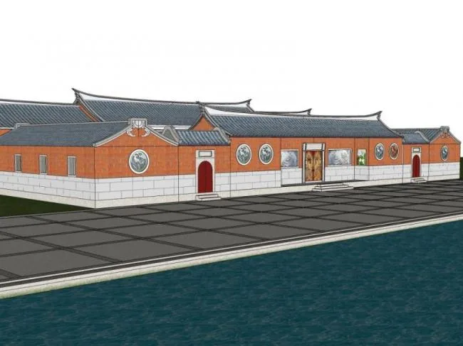 Sketchup Ancient Architecture Model | Multi story Minnan Architecture, Ancient Architecture, Chinese Style