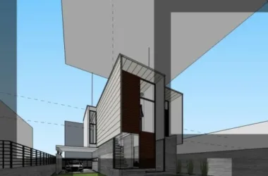 Modern Solo Villa Design | SketchUp 3D Model-BIM WORLD