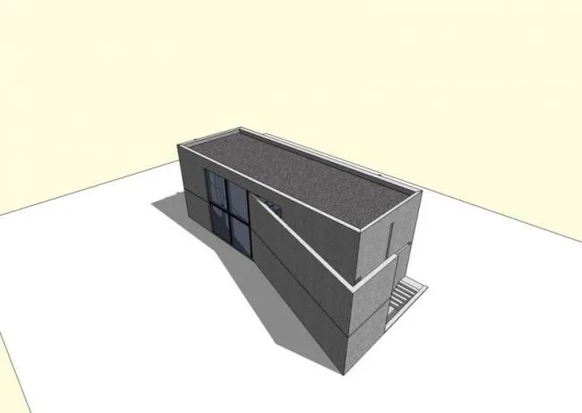 Sketchup Cultural Model | Church of Light, Modern Style, Cultural Architecture, Tadao Ando