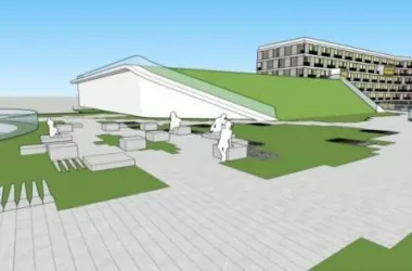Modern Multi-Story Gymnasium Model in SketchUp-BIM WORLD