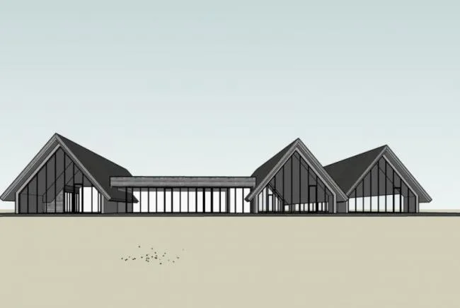 Sketchup Villa Model | Cabin, Villa, Modern Style
