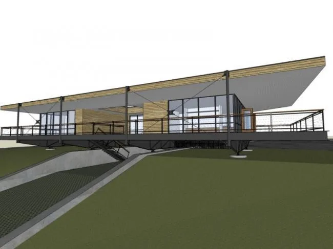 Sketchup Villa Model | Solo Villa, Modern Style