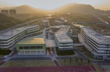 BIM Architecture: The 'White Egret' Concept Design for Shanghai Jiao Tong New Year Education Group’s Paddington Bilingual School in Huzhou-BIM WORLD