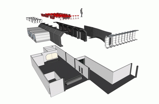 BIM Architecture | Hypothesis about the End of the Universe Bar/Space Design of Hangzhou Beitang