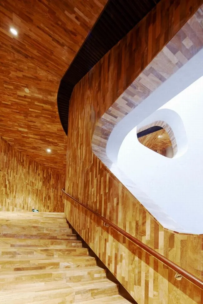 BIM Architecture | The Beauty of Modern Light Transparency and Traditional Heavy Integration: Shanghai Hongqiao Art Center/BAU