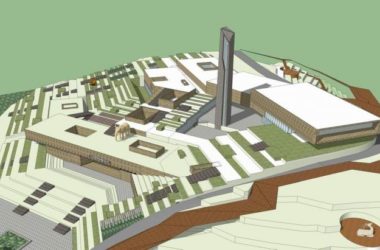 Sketchup Planning Model | Golden Nail Expo Park, Mountain Park, Landscape Planning, Modern Style-BIM WORLD
