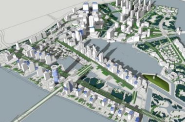 Sketchup Planning Model | Multi story Mixed City Planning, Modern Style-BIM WORLD