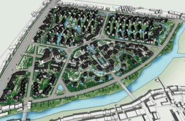 Sketchup Planning Model | Community Planning, Chinese Style-BIM WORLD