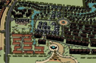 Sketchup Planning Model | Overall Community Planning Map, Classical Style-BIM WORLD