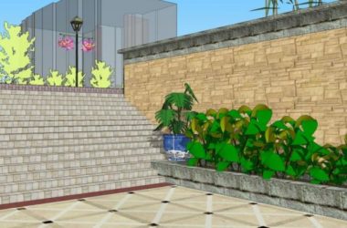 Sketchup Planning Model | Village Landscape Planning, Modern Style-BIM WORLD