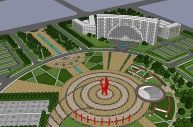 Sketchup Planning Model | Urban Design, Modern Style-BIM WORLD