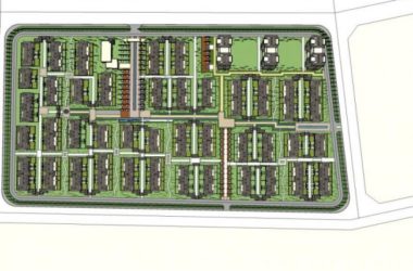 Sketchup Planning Model | High rise Residential Community Planning, Modern Style-BIM WORLD