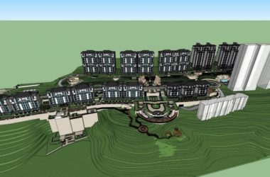 Sketchup Planning Model | Multi story Residential Community, Planning, Modern Style-BIM WORLD