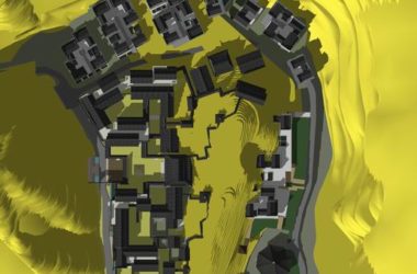 Sketchup Planning Model | Huizhou Ancient Architecture Planning, Modern Chinese Style, Floors 1-3-BIM WORLD