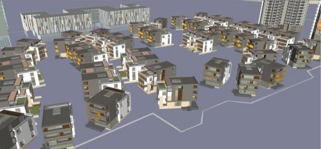 Sketchup Villa Model | Villa, Garden Villa, Modern Style