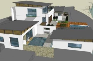 Sketchup Villa Model | Solo Villa, Modern Style-BIM WORLD