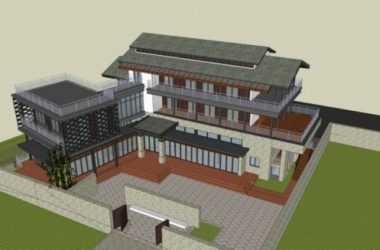 Sketchup Villa Model | Solo Villa, Multi story Residence, Residential Building, New Chinese Style-BIM WORLD