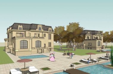 Sketchup Villa Model | Solo Villa, European, Classical Style-BIM WORLD