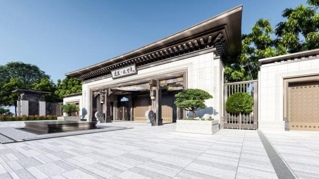 Sketchup Villa Model | Villa, Chinese Style, Garden Villa