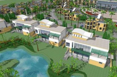 SketchUp Model of a New Chinese-Style Villa Cluster-BIM WORLD