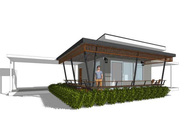 Modern Villa Design in SketchUp | Stylish 3D Model