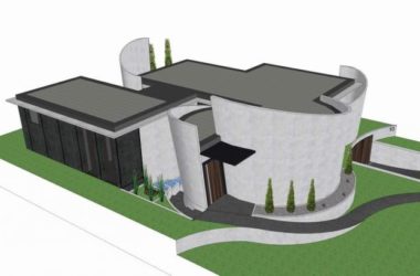 Modern Solo Villa Design | SketchUp 3D Model-BIM WORLD