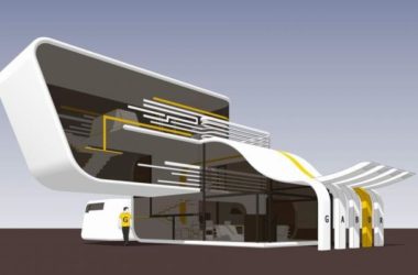 Modern Solo Villa Design in SketchUp Model-BIM WORLD