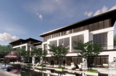 SketchUp Villa Model: Modern Row Villas Inspired by New Chinese Style-BIM WORLD