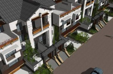 SketchUp Villa Model: Multi-Unit Residential Design in Modern Chinese Style-BIM WORLD