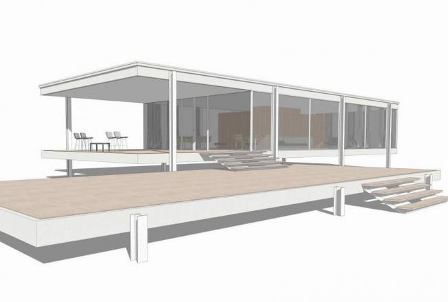Modern Solo Villa SketchUp Model | Official Lumion 8 Promotional Video