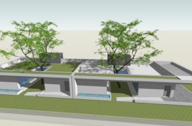 Modern Solo Villa Design | SketchUp 3D Model-BIM WORLD