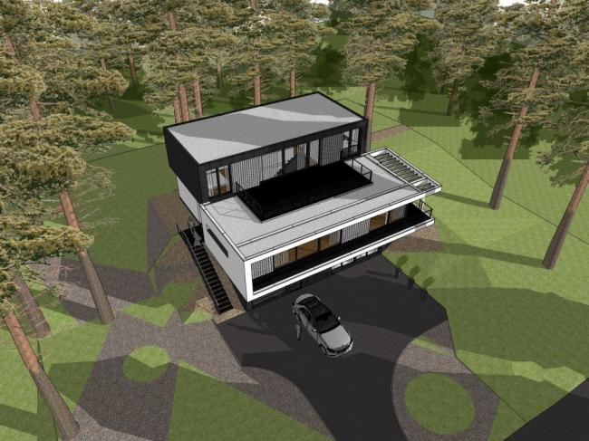 SketchUp Villa Models: Forest, Solo, and Modern Styles
