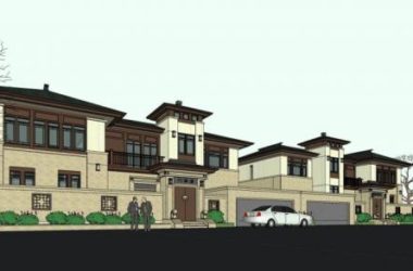 Twin Villa SketchUp Model | Modern Chinese-Style Residential Architecture-BIM WORLD