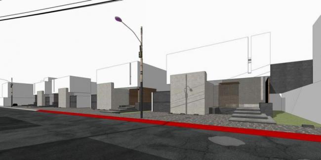 Modern Multi-Unit Villa Model in SketchUp