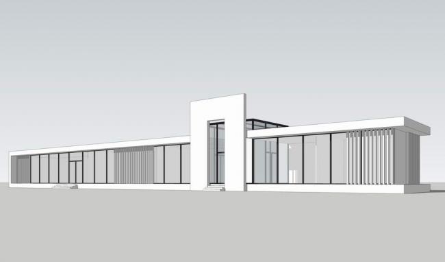 Modern Solo Villa Design | SketchUp 3D Model
