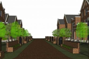 British-Style Multi-Story Villa Complex with Double Split Design and Sloping Roof – SketchUp Model-BIM WORLD