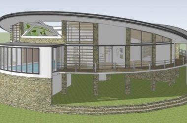 Modern Mountain Villa Design | Solo Residential SketchUp Model-BIM WORLD
