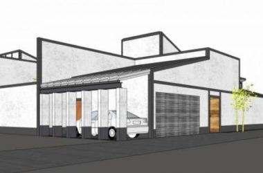 SketchUp Villa Model: Courtyard Design in Modern Chinese Style-BIM WORLD