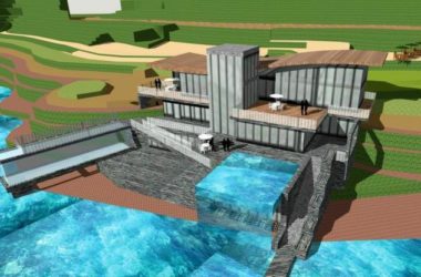 Modern Multi-Story Solo Villa SketchUp Model for Vacation Homes-BIM WORLD