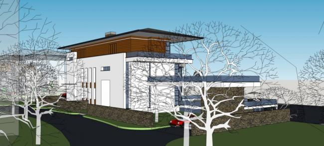 Modern Solo Villa Design | SketchUp 3D Model