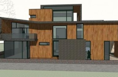 Modern Multi-Story Villa Residence 3D Model in SketchUp-BIM WORLD